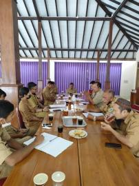 RAPAT KOORDINASI PEMERINTAH KALURHN KELOR