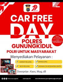 LAYANAN POLRES DI CAR FREE DAY