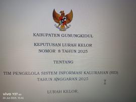 PENGELOLA SISTEM INFORMASI DESA