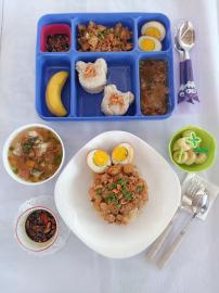 Bimtek B2SA Putaran ke-12 di Dusun Mengger, Warga Kelor Belajar Membuat Bekal Nasi Box Sehat   