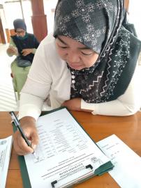 Penerimaan Insentif Guru PAUD di Kalurahan Kelor