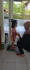 Posyandu Mawar Kelir Kelor Gelar Kegiatan Posyandu Anak