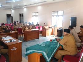 Rakor Pemerintah Kalurahan Kelor Dilanjutkan Rapat Bersama Panewu dan Jawatan Praja