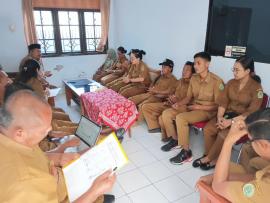 Rakor Pamong Kalurahan Kelor Bahas Koordinasi dan Evaluasi Kegiatan Pemerintahan