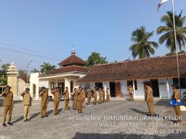 Apel Rutin Pagi dan Rapat Koordinasi Pamong Kalurahan Kelor Perkuat Disiplin dan Sinergi Pelayanan