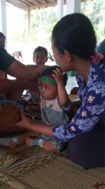 Pantau Tumbuh Kembang Balita, Posyandu Mawar Padukuhan Kelor Gelar Pelayanan Rutin