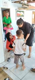 Tingkatkan Kesehatan Balita, Posyandu Melati Padukuhan Mengger Gelar Layanan Rutin Bulanan